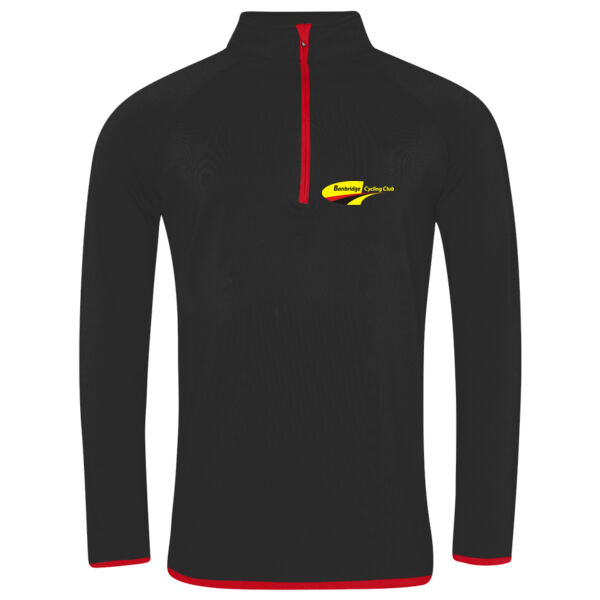 Club Zip Neck Top Thumbnail